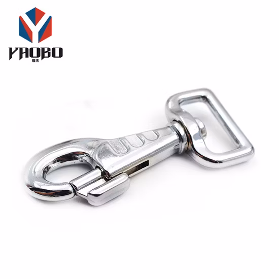 Gancho de presión giratorio con perno de metal fundido a presión de zinc