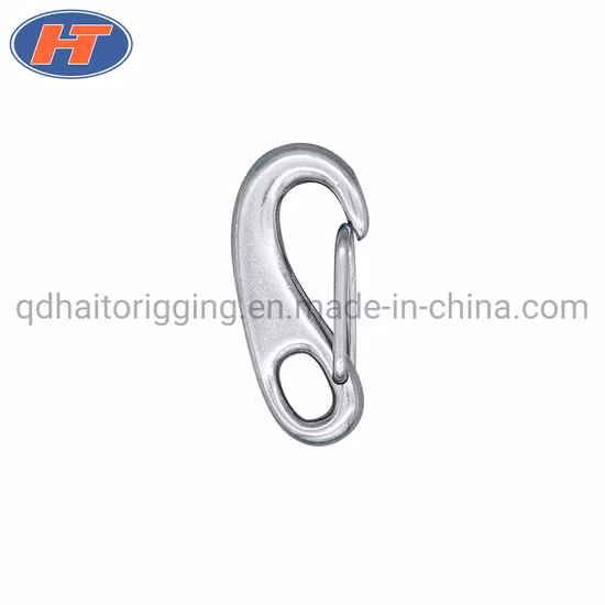 Mosquetón de acero con resorte para acampar o escalar